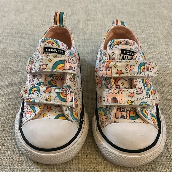 Converse Baby All Star Velcro Sneakers 4 - Picture 2 of 11